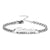 Personalized Custom Name Bracelet Charms Handmade Women Kids Jewelry Engraved Handwriting Signature Love Message Customized Gift